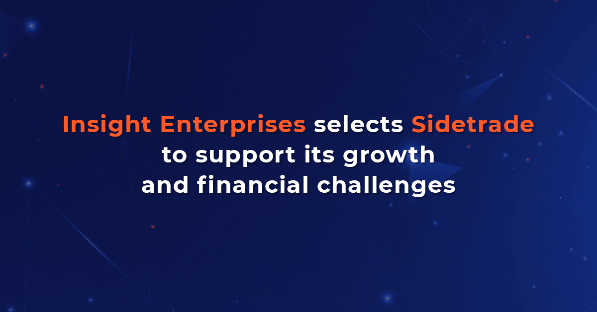 Insight Enterprises chooses Sidetrade to achieve its most ambitious